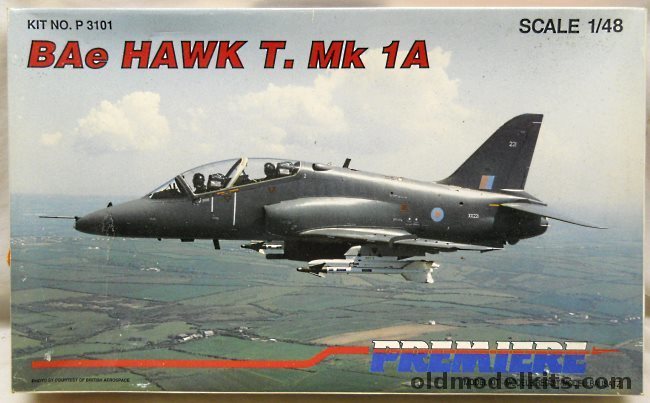 Premiere 1/48 BAe Hawk T.Mk 1A With Airwave PE / Xtradecal / AeroClub Metal Seats, P3101 plastic model kit